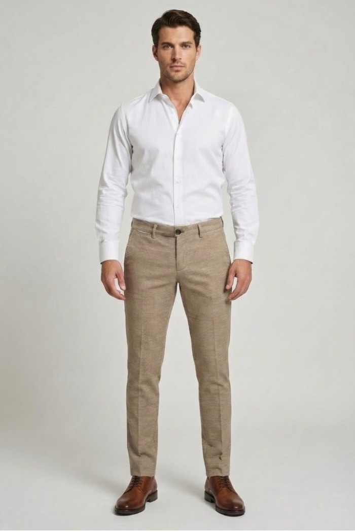 Triple A pantalone slim fit in cotone elasticizzato p399-2526 [dcea7a21]