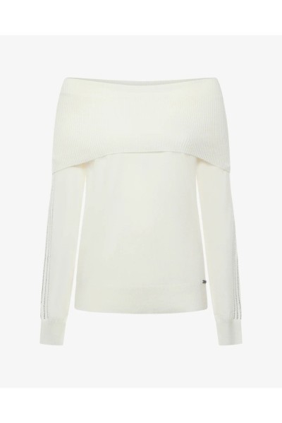 Datch maglia a collo alto in misto viscosa dw2679 [3b70a596]
