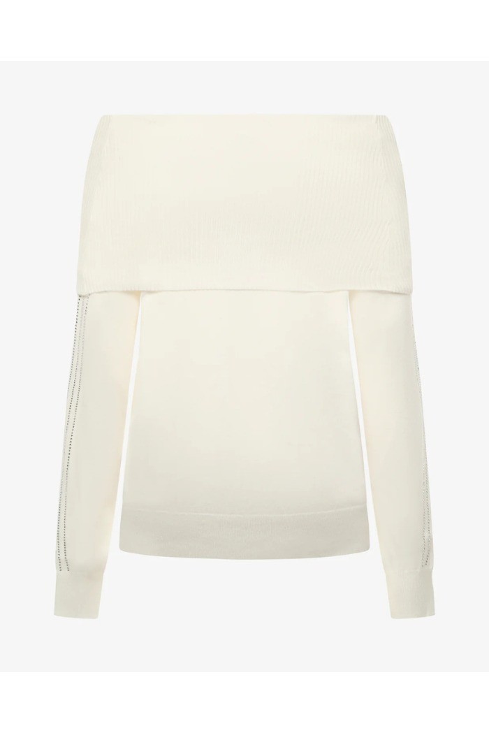 Datch maglia a collo alto in misto viscosa dw2679 [554b279f]