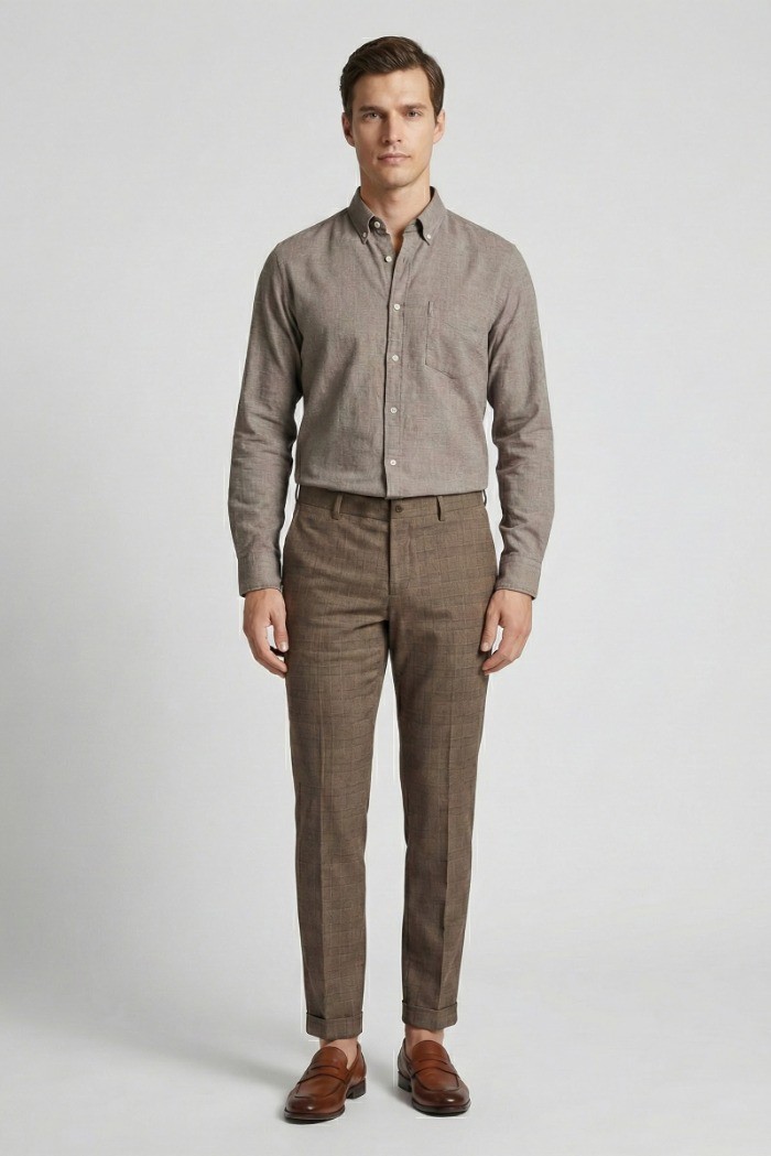 Triple A pantalone capri fit a fantasia M1056-2527 [3b399e3d]