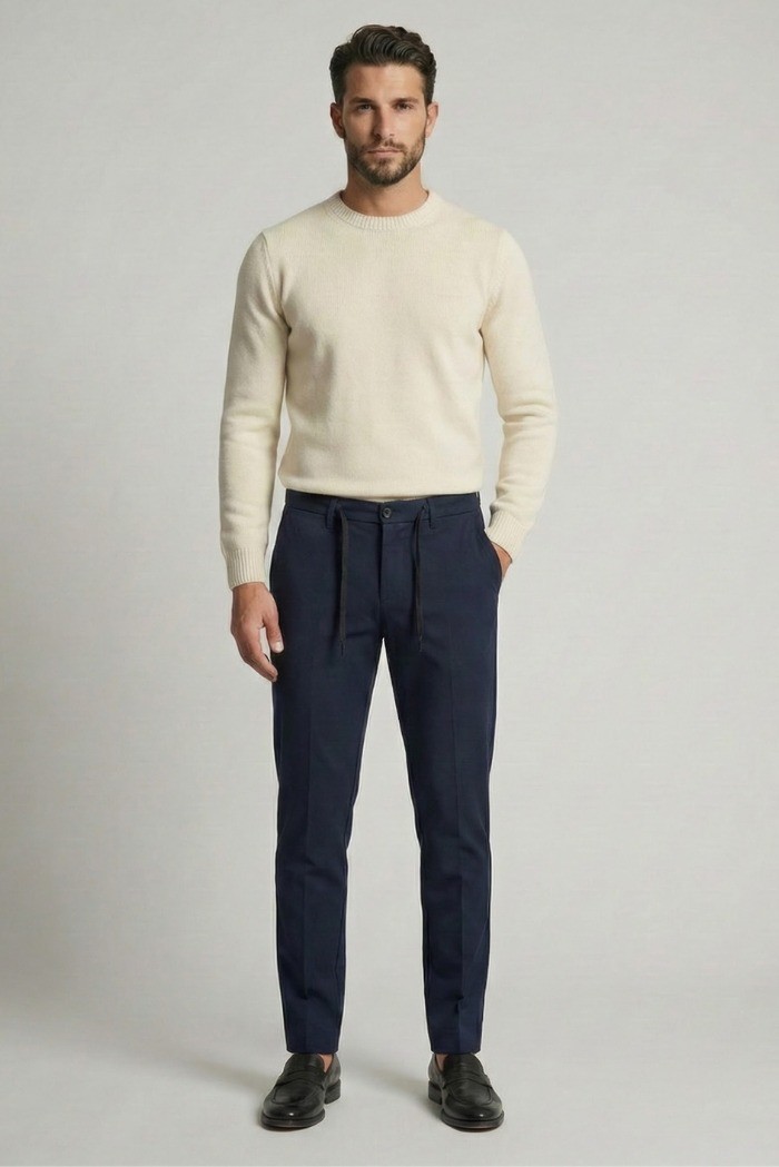 Triple A pantalone chino in misto viscosa P314-2531 [c0f59c10]