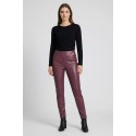 Markup pantalone in ecopelle con zip sul fondo mw9650116 [e14cab67]