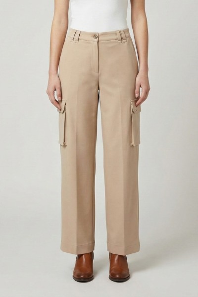 Markup pantalone cargo in flanella mw9650113 — 805219040075532_1