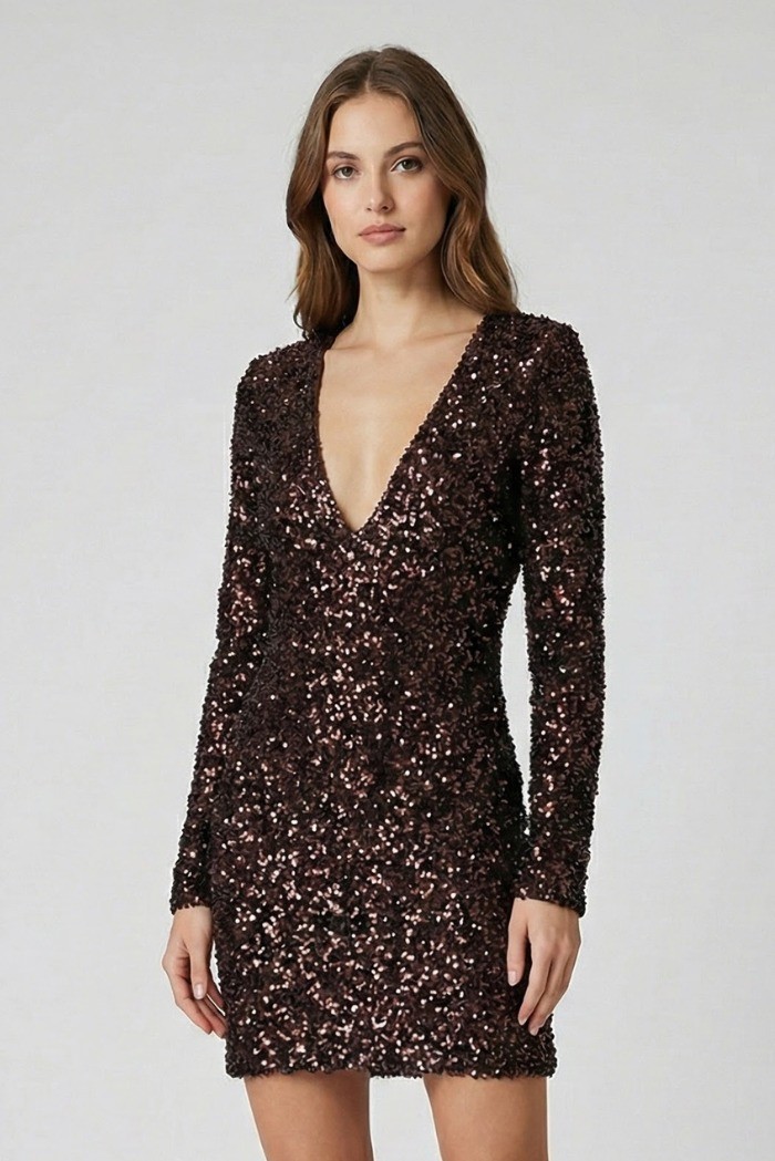 Markup abito in paillettes mw9612001 [9c980266]