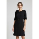 Markup abito punto milano con applicazione floreale mw9612008 [bc964186]