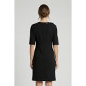 Markup abito punto milano con applicazione floreale mw9612008 [0b8b8082]