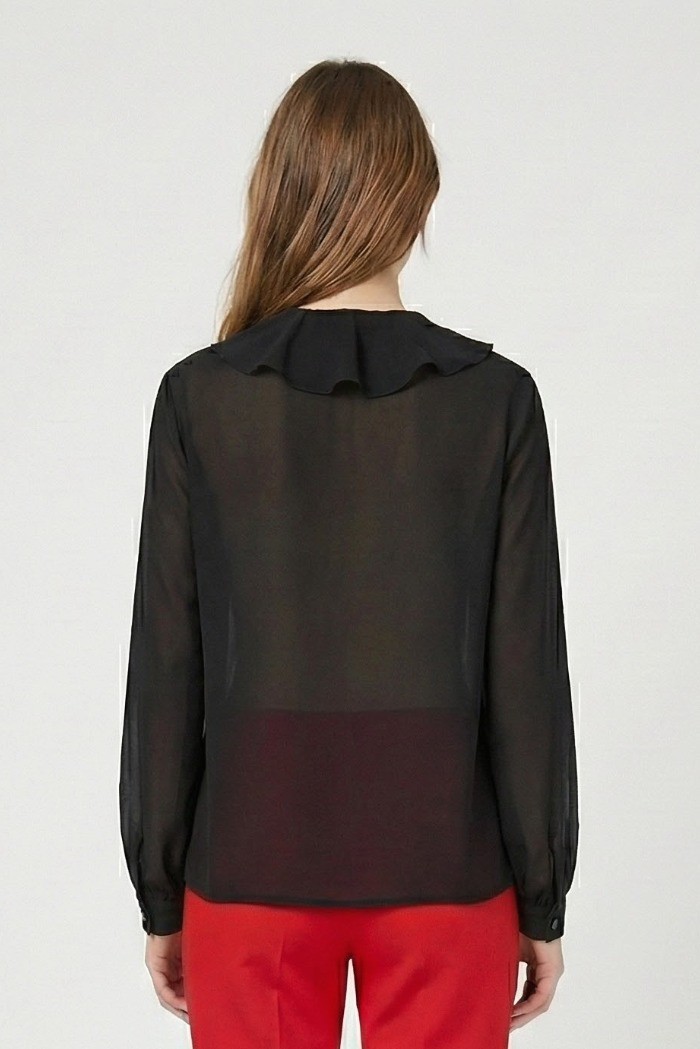 Markup blusa in georgette mw9610106 [00c64b2a]