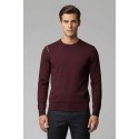Nerovago maglia girocollo con inserti e toppe 750392 [cde95c92]