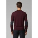 Nerovago maglia girocollo con inserti e toppe 750392 [14cf1f9f]