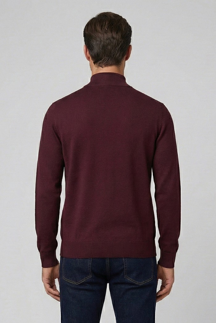 Nerovago cardigan in misto viscosa con zip 750006 [3491ff2a]