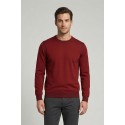 Nerovago maglia girocollo in misto viscosa con contrasti 750051 [6f83ef70]