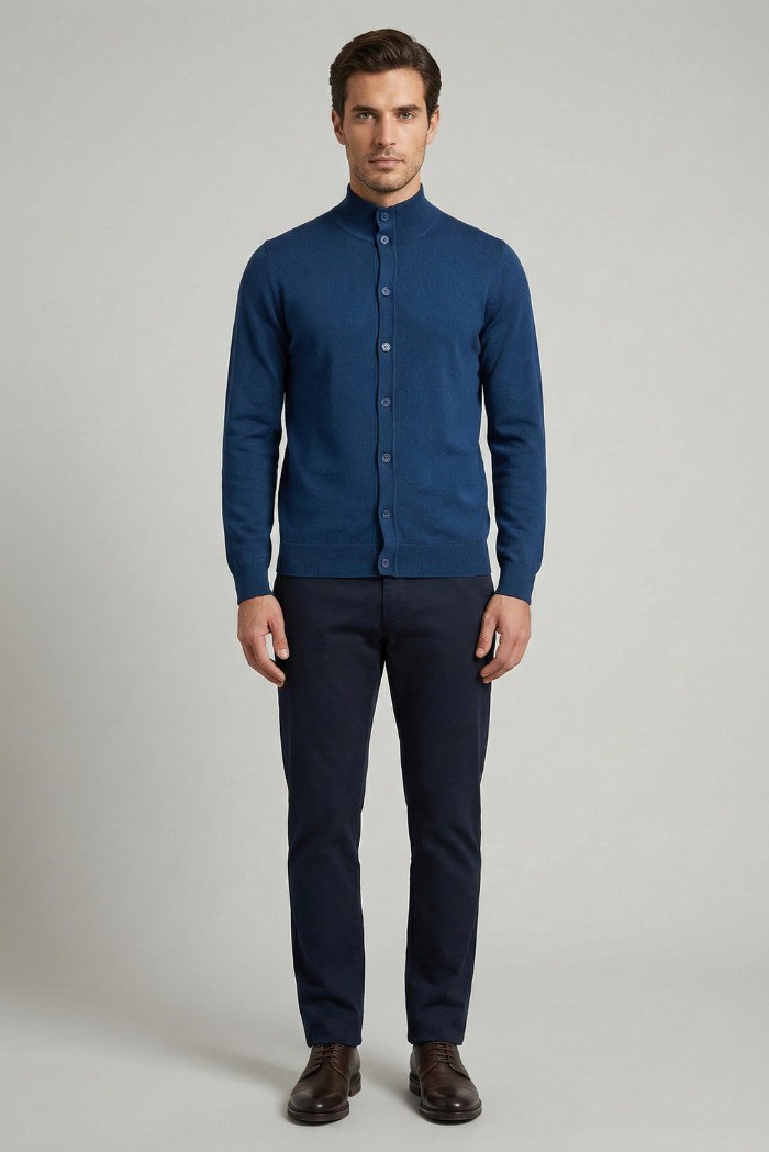 Nerovago cardigan a bottoni in misto viscosa 750026 [428d2f64]