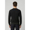 Nerovago maglia girocollo in misto viscosa con contrasti 750051 [2c61d302]
