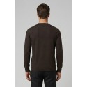 Nerovago maglia girocollo in misto viscosa con lavorazione a rombi 750091 [36431e24]