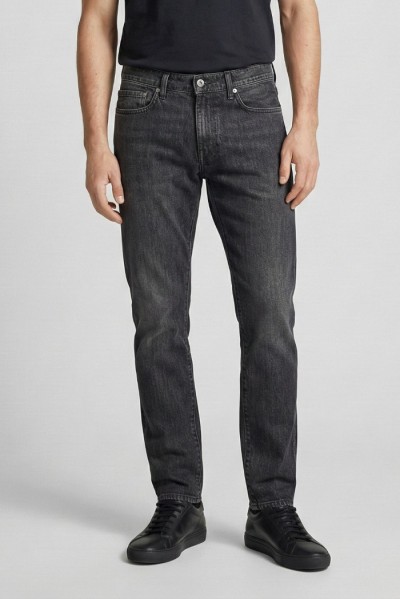 0 Construction jeans in denim nero Fab040-57 1d542 Fabaco/zs — 805219040077720_1