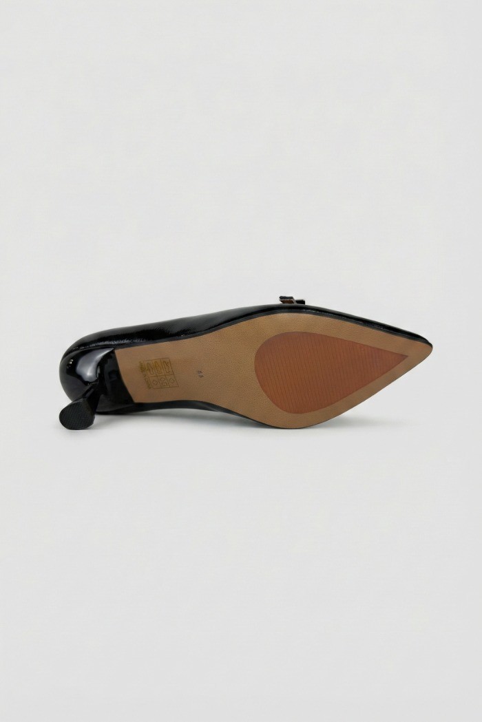 Renato Balestra décolleté in vernice con fibbia RZM225 [a2ed5b11]