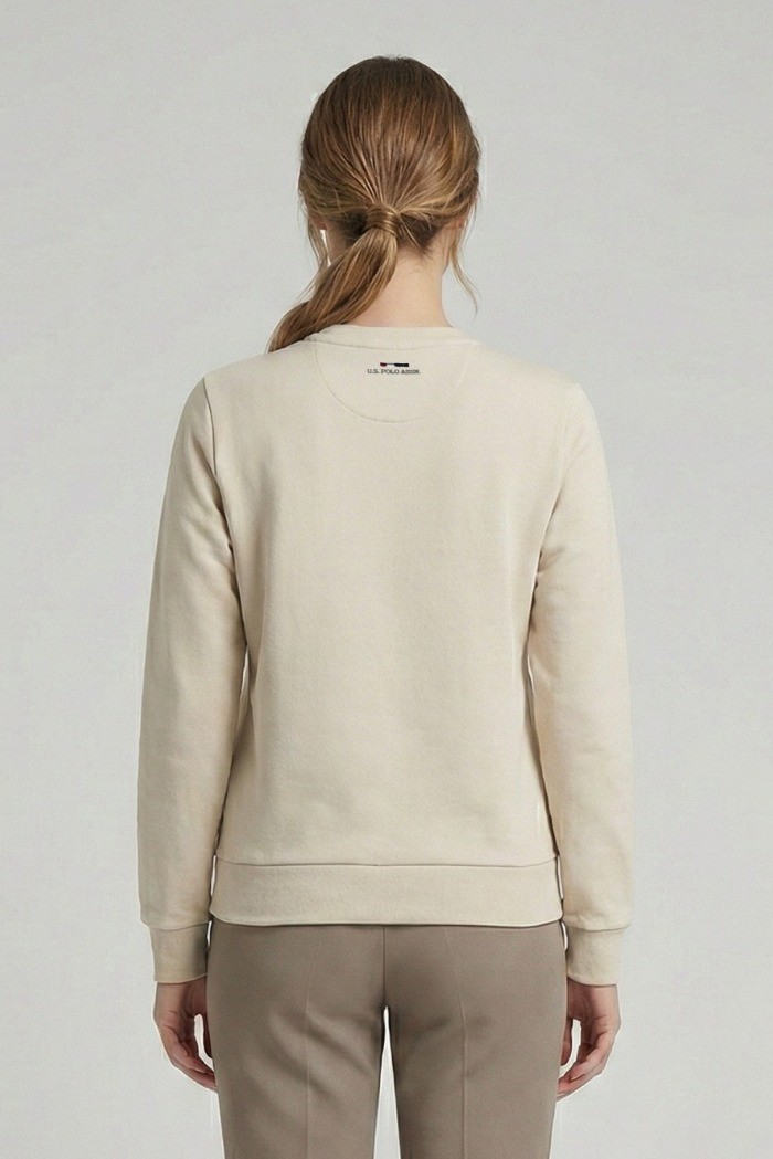 US Polo ASSN felpa girocollo in misto cotone us42387006 [e5144fdb]