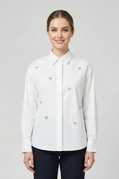 Maidoma camicia in misto cotone con charme ai26f579/ca9058 [a1a24ada]