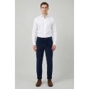 Triple A pantalone chino in velluto con risvolto PT127-2587 [f3c5a2e9]