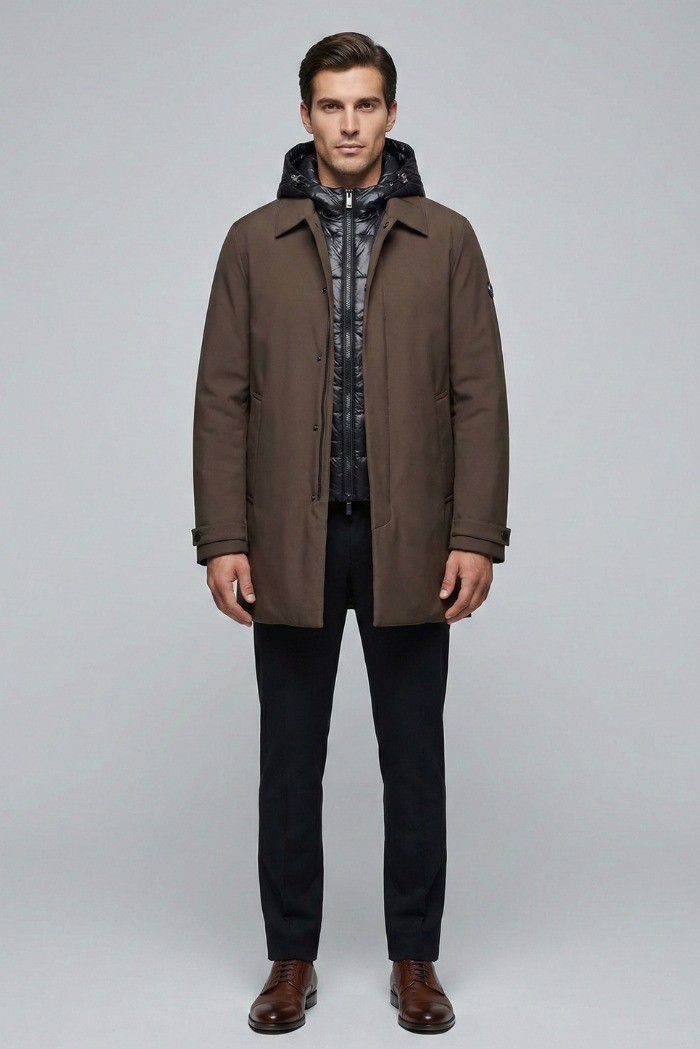Markup trench in softshell con pettorina MK9940029 [67803eac]