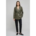 Fly Girl giacca doppiopetto in tessuto effetto pelle 6708/01 [4623ea8a]