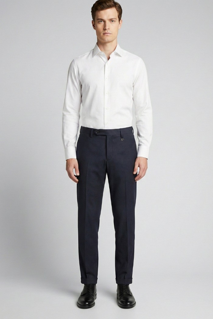 Antony Morato pantaloni slim in twill misto viscosa Rad mmtr00768-fa600285 [b77137a6]