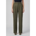 PDK pantalone gessato in flanella twill 052183 [006b55e4]