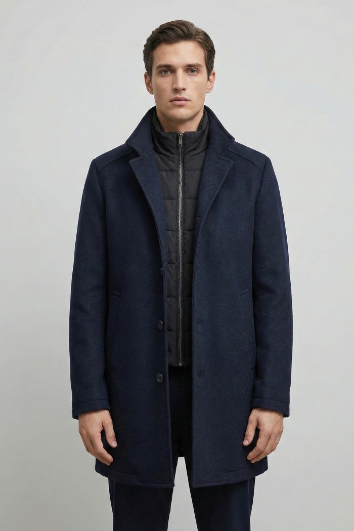 Milestone cappotto con pettorina interna msduran11245 [0d91220f]