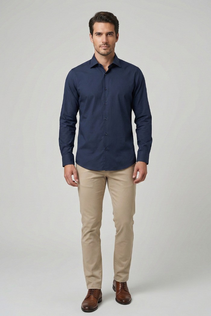Markup camicia no iron con collo francese MK9930012 [3d5e89de]