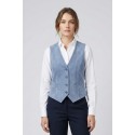 PDK gilet scuba twill effetto suede 052159 27506 [3261ae1b]