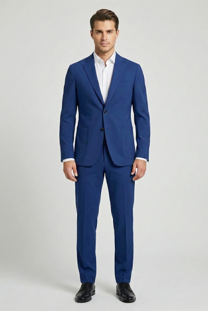 Privat Fashion abito con tasche a toppa monet-abs702 [046cf50f]