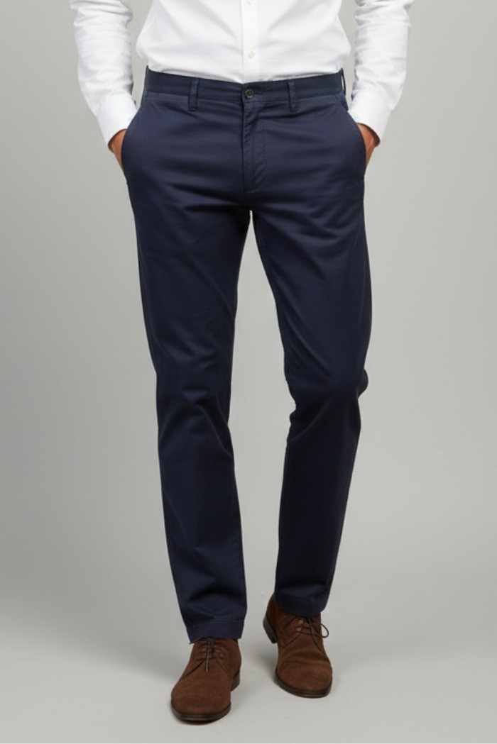 Four.ten Industry pantalone chino in cotone elasticizzato T901-100127 [dc312c49]