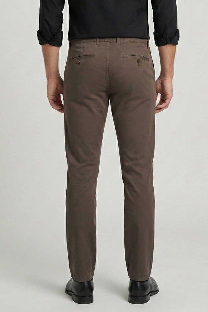 Four.ten Industry pantalone chino in cotone elasticizzato T901-100127 [c70b78a9]