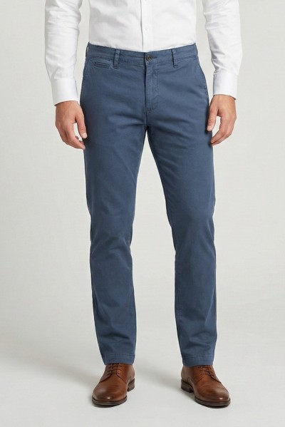 Four.ten Industry pantalone chino in cotone elasticizzato T910-100021 — 805219040077863_2