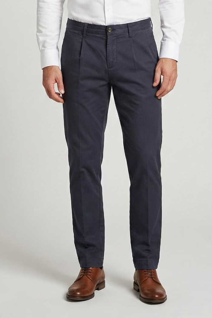 Four.ten Industry pantalone chino in cotone elasticizzato T9132-100127 [3c048c25]