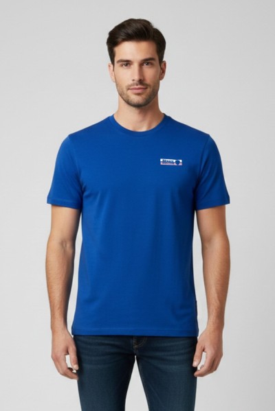 Blauer t-shirt in cotone Bosworth 26sbluh02285-007480 — 805219040077838_1