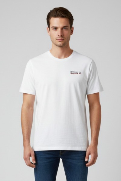 Blauer t-shirt in cotone Bosworth 26sbluh02285-007480 — 805219040077838_2