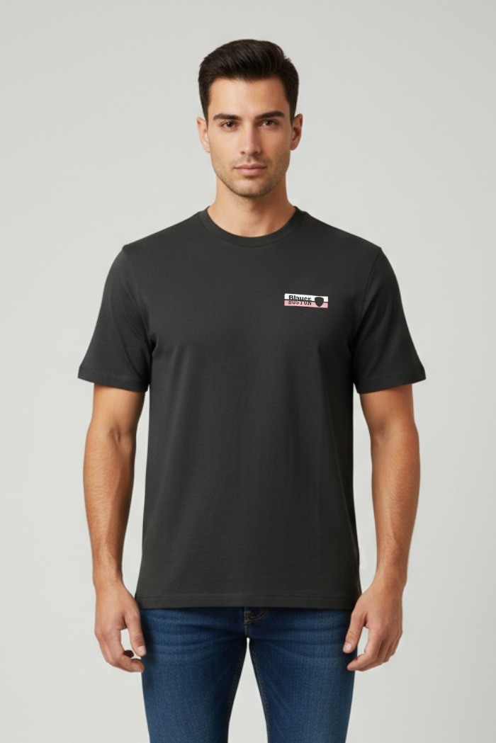 Blauer t-shirt in cotone Bosworth 26sbluh02285-007480 [be89f55a]