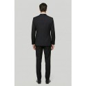 Privat Fashion abito con petto in raso e gilet monetraso-ab212/3p [b6c284f0]