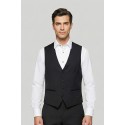 Privat Fashion abito con petto in raso e gilet monetraso-ab212/3p [ca3ca656]
