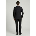 Privat Fashion abito con petto in raso e gilet monetraso-ab213/3p [cecfaceb]