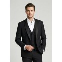 Privat Fashion abito con petto in raso e gilet monetraso-ab213/3p [79d26def]