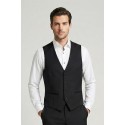 Privat Fashion abito con petto in raso e gilet monetraso-ab213/3p [00e0070d]