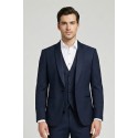 Privat Fashion abito con petto in raso e gilet monetraso-ab212/3p [b1c3477e]