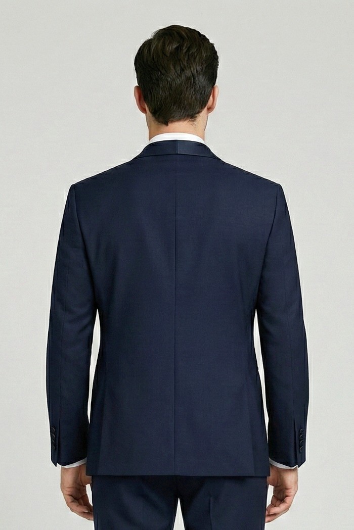 Privat Fashion abito con petto in raso e gilet monetraso-ab212/3p [b4930060]