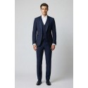 Privat Fashion abito con petto in raso e gilet monetraso-ab213/3p [a7f5ed6c]