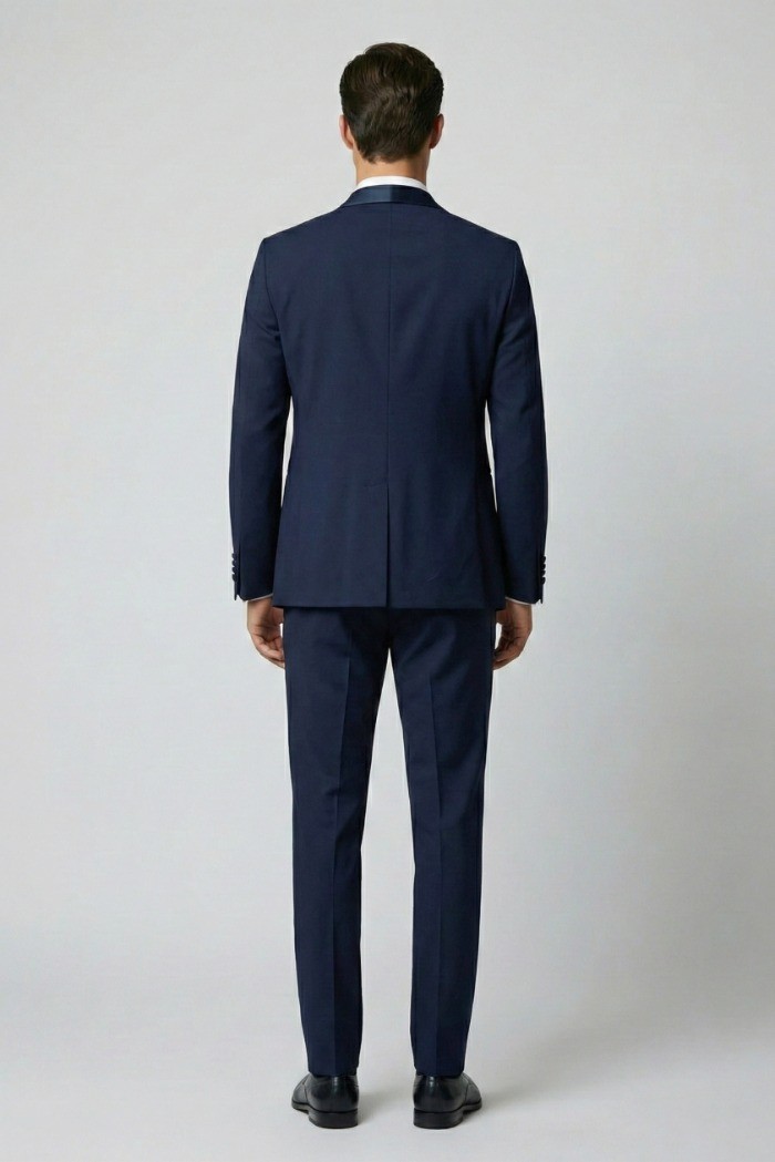 Privat Fashion abito con petto in raso e gilet monetraso-ab213/3p [7ed3ae61]