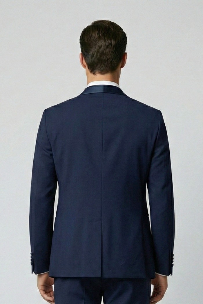 Privat Fashion abito con petto in raso e gilet monetraso-ab213/3p [cc9e287b]