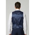 Privat Fashion abito con petto in raso e gilet monetraso-ab213/3p [a2a5aa72]