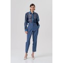 Fracomina pantalone carrot chino in Principe di Galles fr26sv4008w645o2 [4a3071d5]
